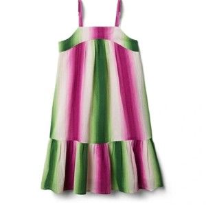 NWT    Janie and Jack   Girl's Baja Sundress with bloomers  size 18-24m